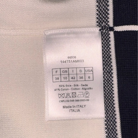 Dior White Polo Shirt Dress - Picture 4 of 6